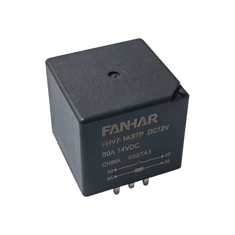 FHV7 80A Automotive Power Relay untuk ABS dan Sistem Kipas Penyejuk